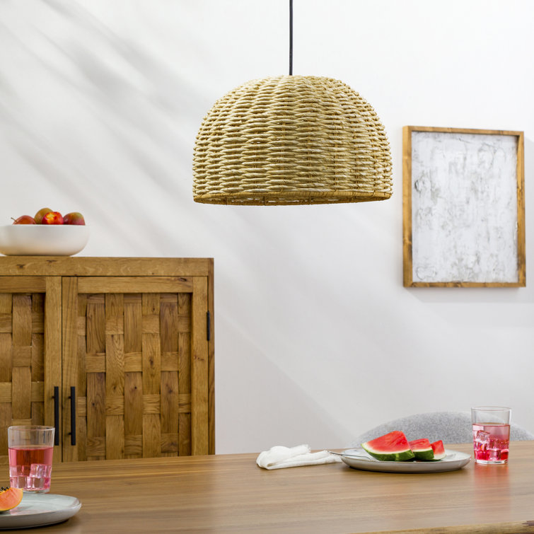 Juanita Single Light Textile Pendant